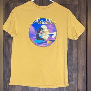 Disneys Aladdin Graphic Tee - Mustard Yellow
